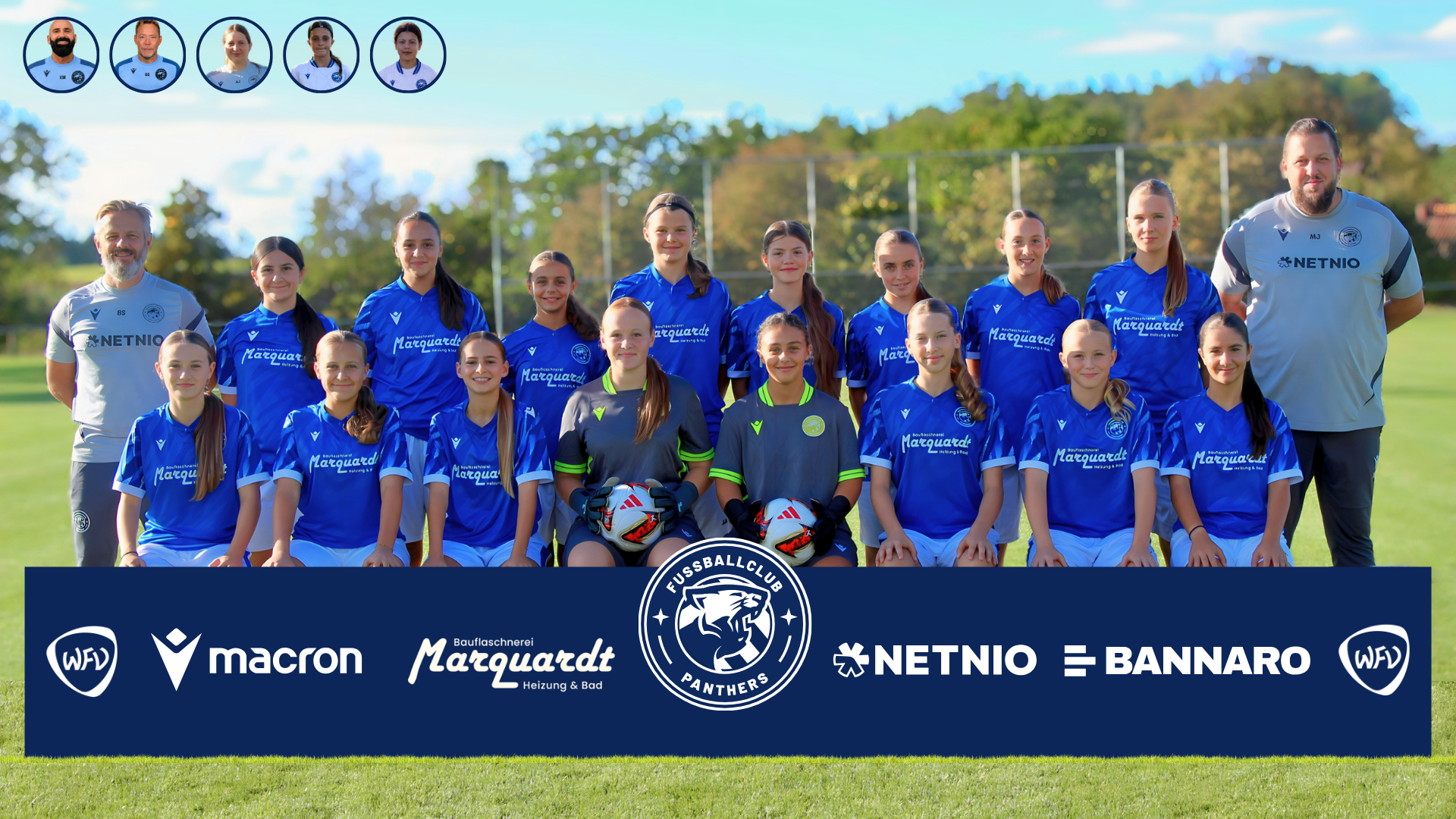 U15w Teamfoto Saison 2026/2027