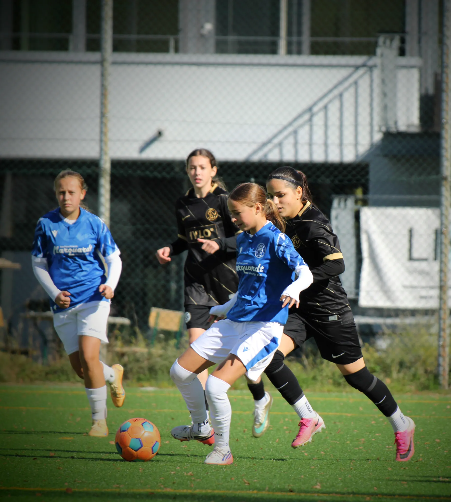 Szene vom Leistungsvergleich SV Elversberg