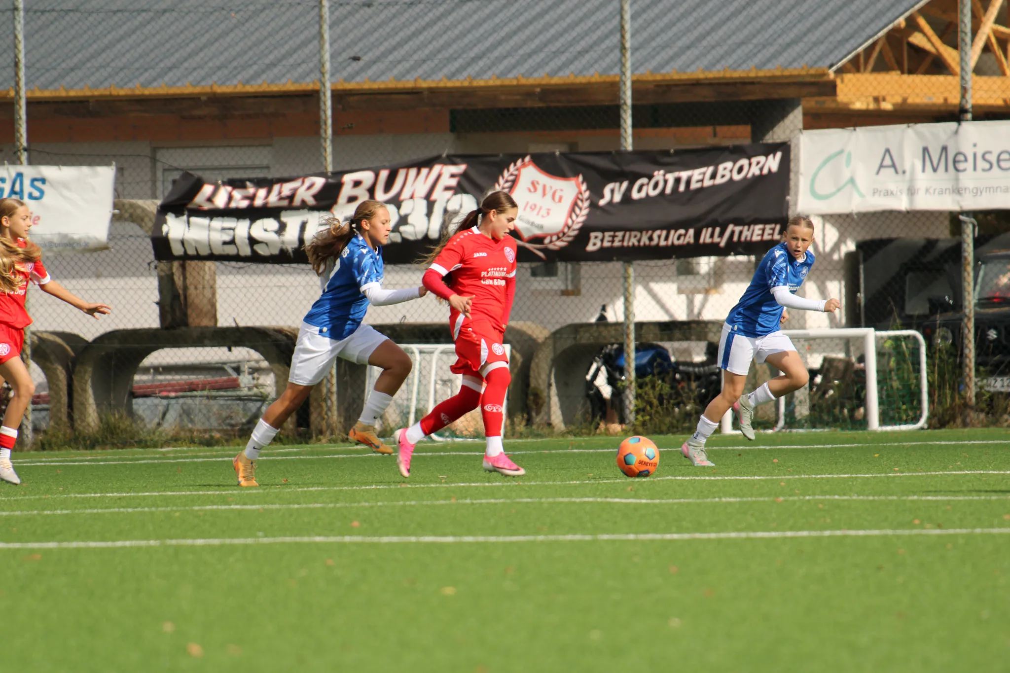 Szene vom Leistungsvergleich SV Elversberg