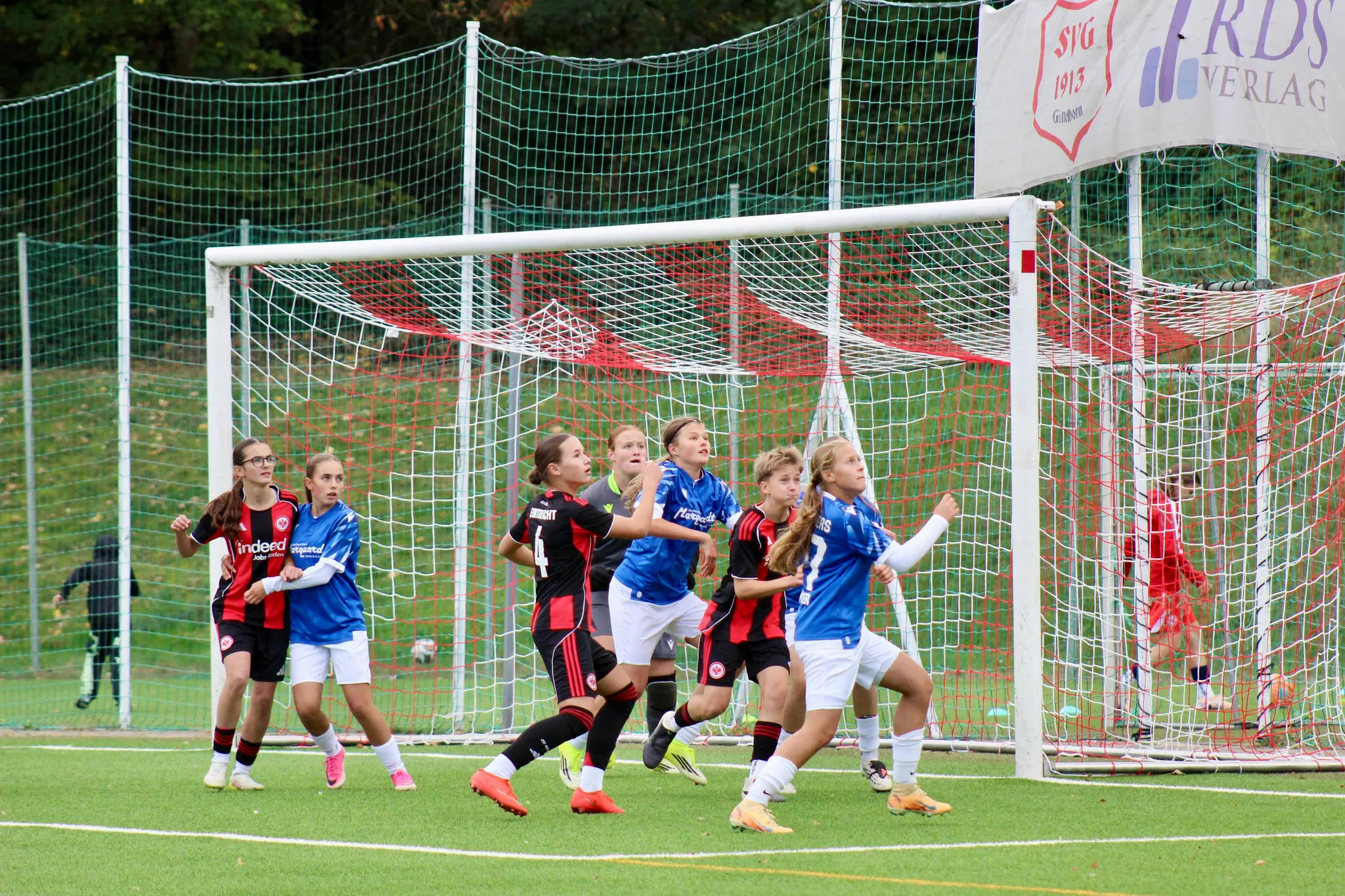 Szene vom Leistungsvergleich SV Elversberg